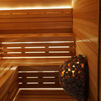 Carbon Smart Saunas - 4' x 4' x 8' - by Finnish Sauna Builders
