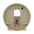 Helsinki Finnish Barrel Sauna with Terrace and WiFi Heater - Finnish Sauna Builders