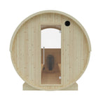 Tampere Finnish Barrel Sauna with WiFi Heater - Finnish Sauna Builders