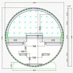 Tampere Finnish Barrel Sauna with WiFi Heater - Finnish Sauna Builders