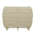 Vassa Finnish Barrel Sauna with WiFi Heater - Finnish Sauna Builders