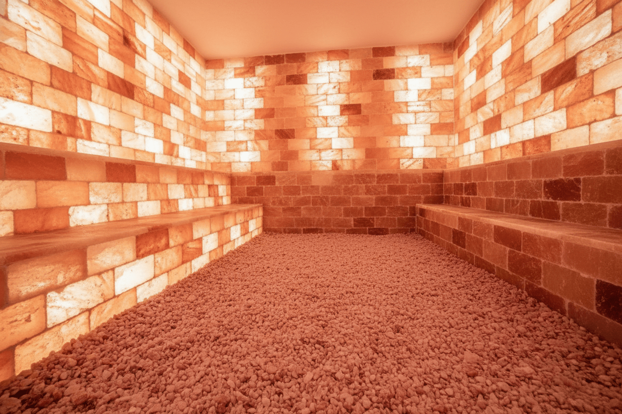 Himalayan Salt Sauna 4' x  4' Surface Area - 16 Sq feet